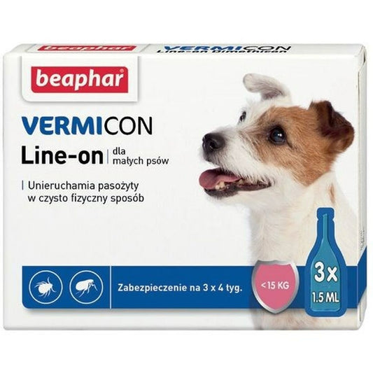 Anti-parasites Beaphar Vermicon Line-On S 3 x 1,5 ml